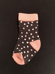 Uppie sock met stippen